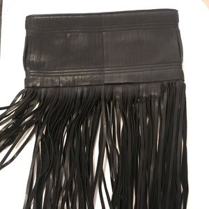 Herve Leger clutch bag